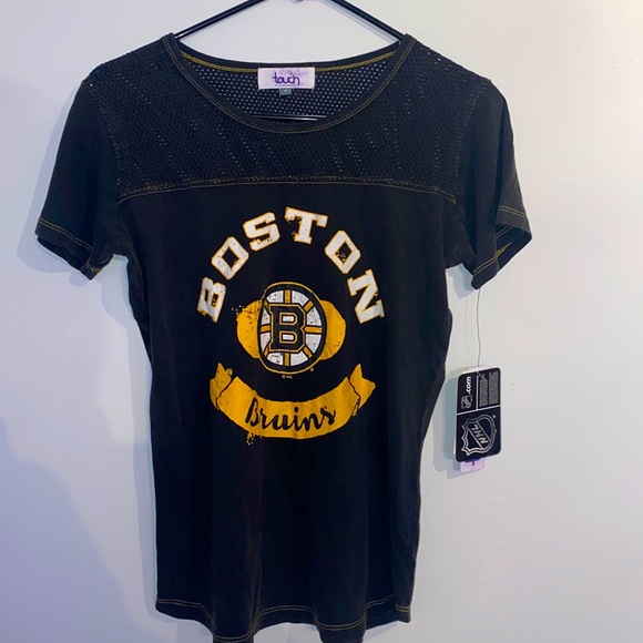 NWT Touch By Alyssa Milano Boston Bruins Short Sleeve S - Picture 1 of 8